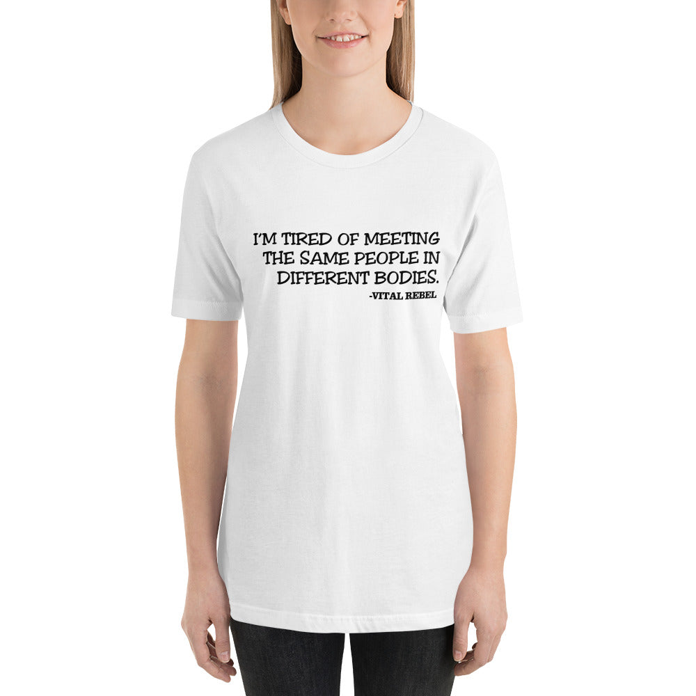 Vital Rebel Women's Top Short-Sleeve I'm Tired T-Shirt