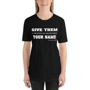 Vital Rebel Women's Top Give Them A Reason Short-Sleeve T-Shirt